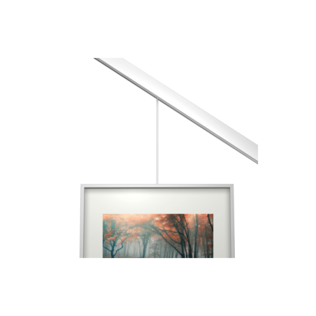 Stopper Set incliné Artiteq – Accrochage sur mur incliné, set, cimaises, système d'accrochage