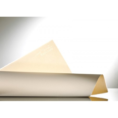 Papier Vélin d’Arches 160 g/m² – 100 % coton, filigrané Arches France, bords frangés, blanc nature Papier Vélin d’Arches 160 g/m² – 100 % coton, filigrané Arches France, bords frangés, blanc nature