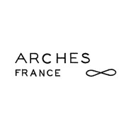 Papier Vélin d’Arches 160 g/m² – 100 % coton, filigrané Arches France, bords frangés, blanc nature, filigrane zoom Papier Vélin d’Arches 160 g/m² – 100 % coton, filigrané Arches France, bords frangés, blanc nature, filigrane zoom